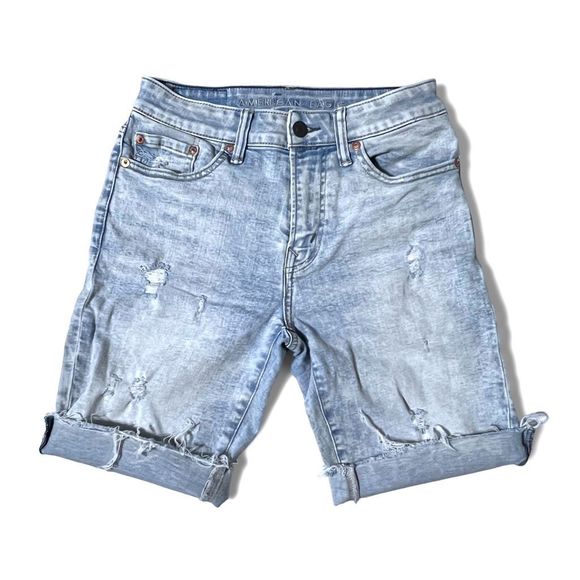 American Eagle Outfitters Other - American Eagle Airflex 10” Denim Shorts Slim Fit Mens Size 28 Slim Fit NWOT
